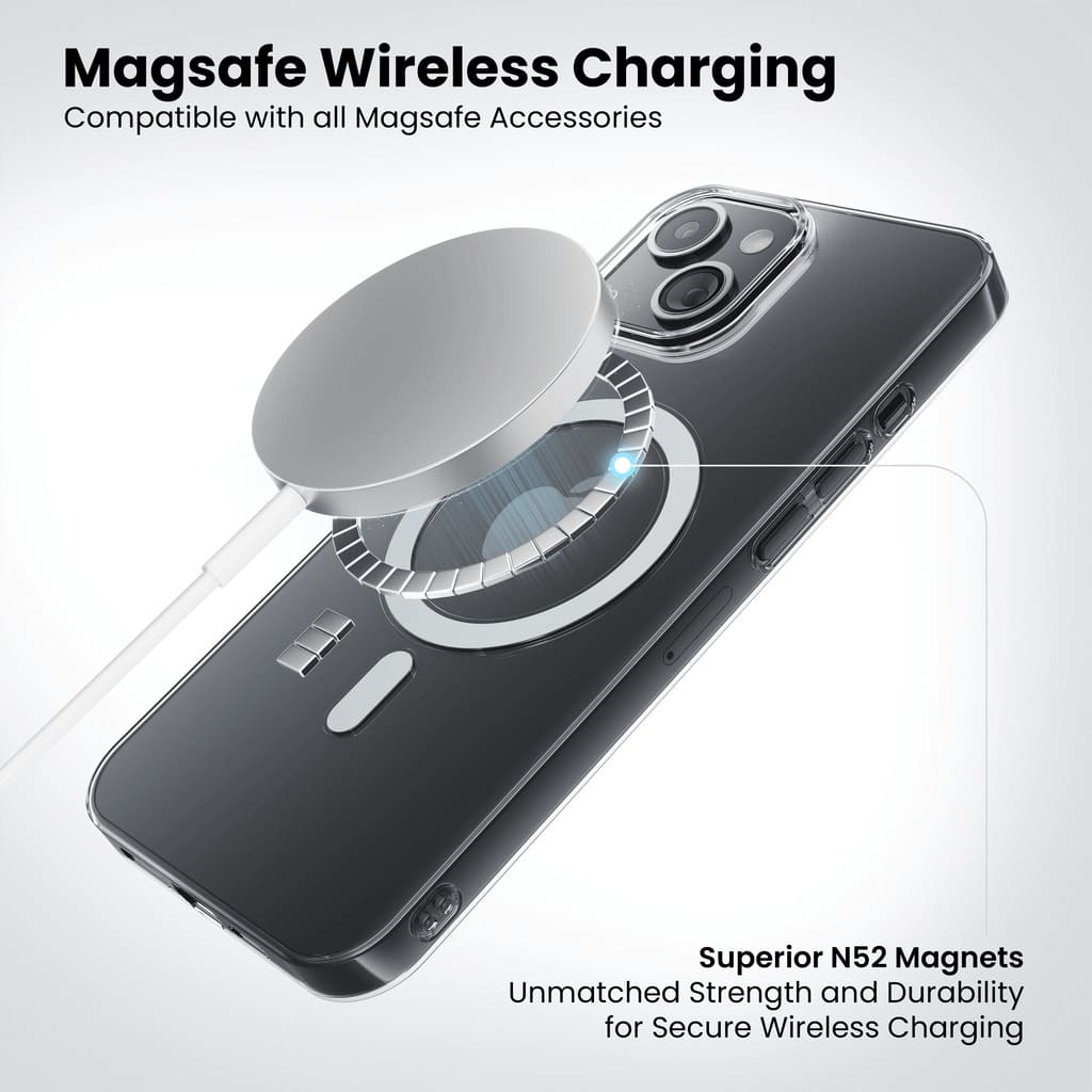 Anti-Yellow MagSafe Clear Case