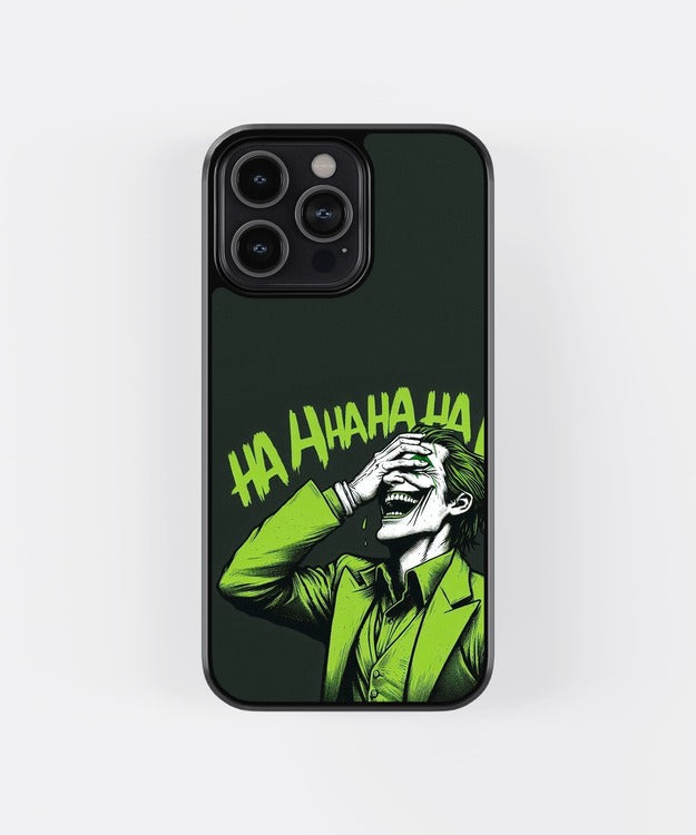 Joker HaHaHa Glass Case