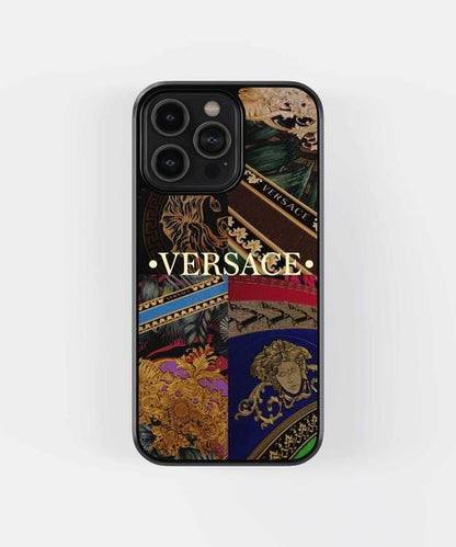 Versace Classic Print Glass Case