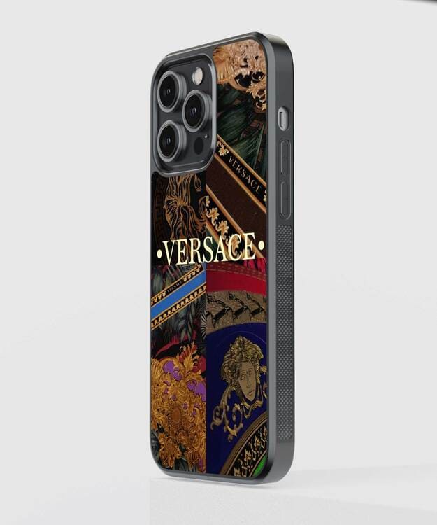 Versace Classic Print Glass Case