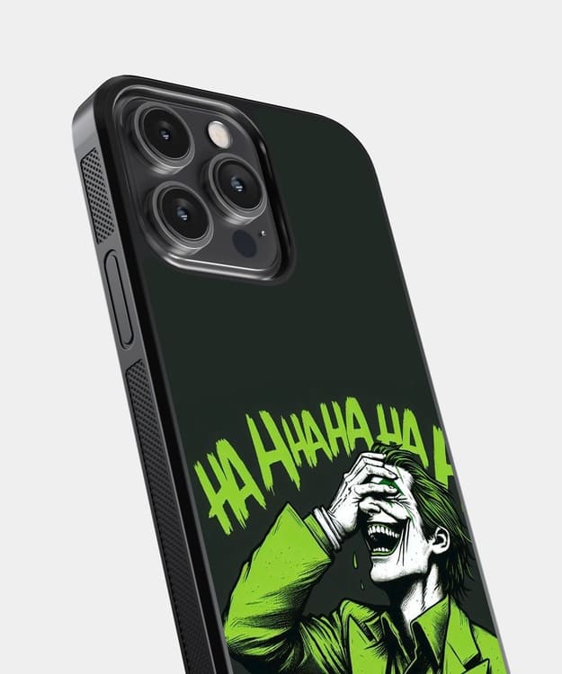 Joker HaHaHa Glass Case