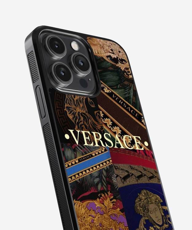 Versace Classic Print Glass Case