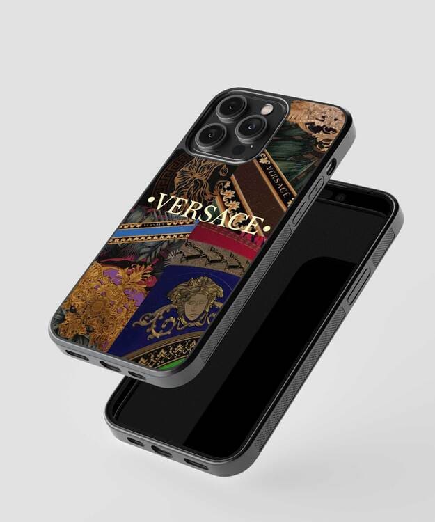 Versace Classic Print Glass Case