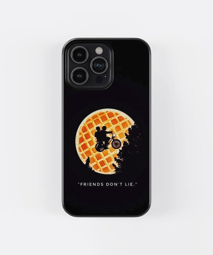 Friends Don't Lie Glass Case