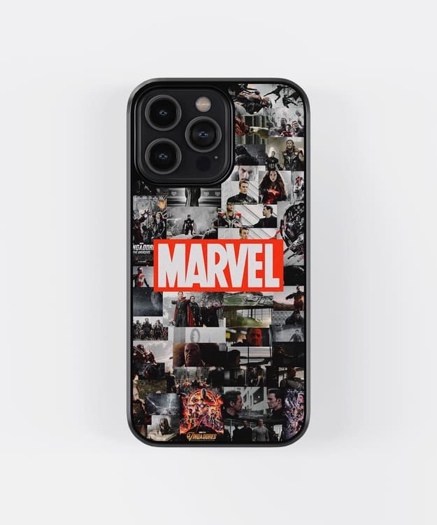 Marvel Comics Glass Case
