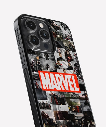 Marvel Comics Glass Case