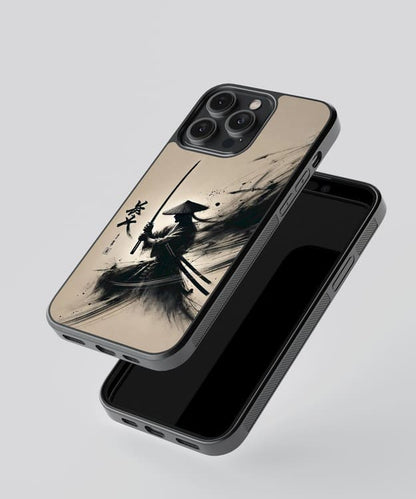 Samurai Art Anime Glass Case