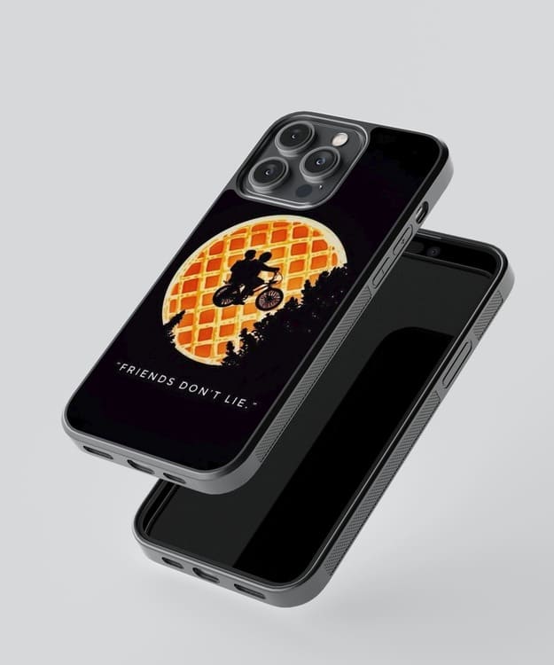 Friends Don't Lie Glass Case