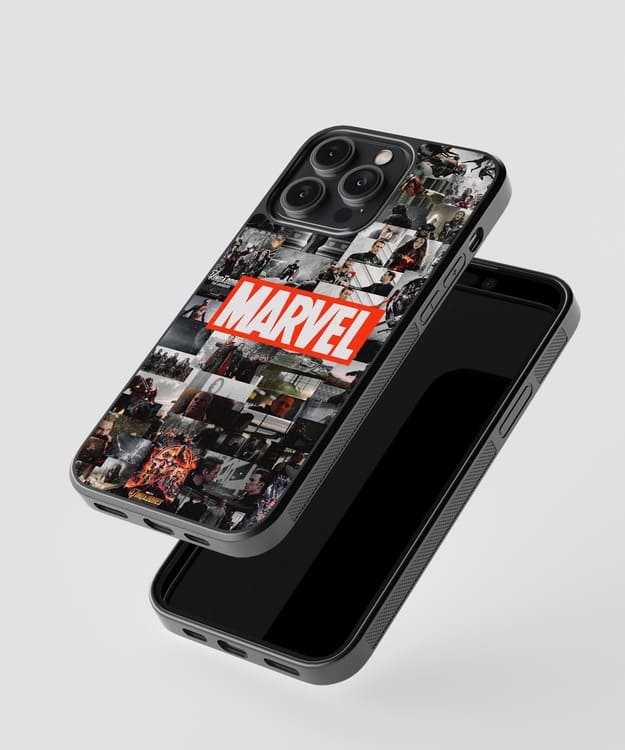 Marvel Comics Glass Case