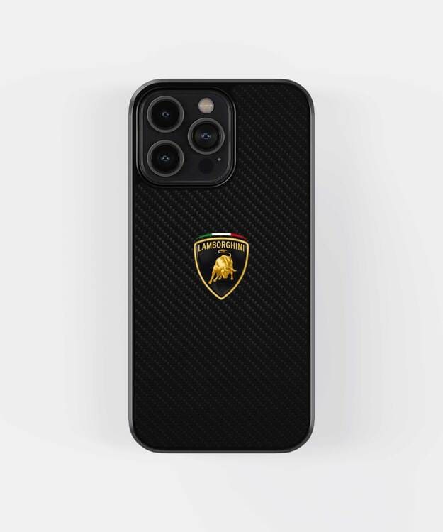 Lamborghini Logo Glass Case