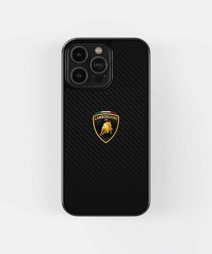 Lamborghini Logo Glass Case