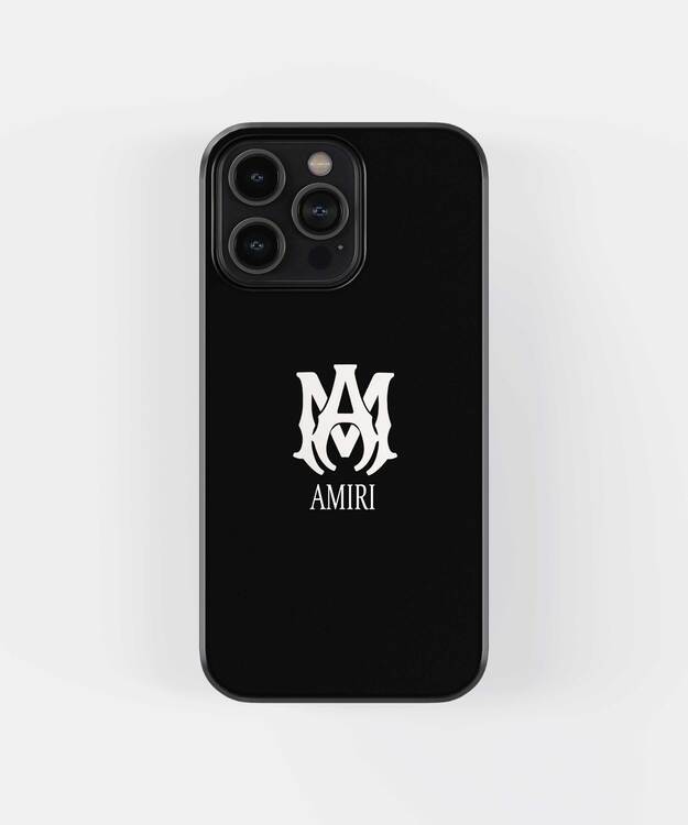 Amiri Brand Logo Glass Case