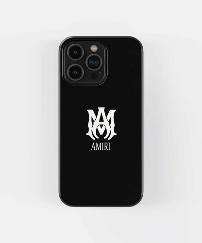 Amiri Brand Logo Glass Case