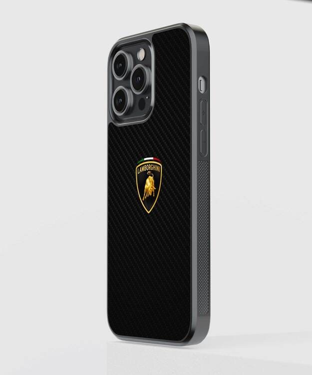 Lamborghini Logo Glass Case