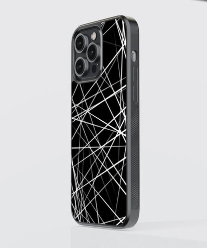 White Line Art Glass Case