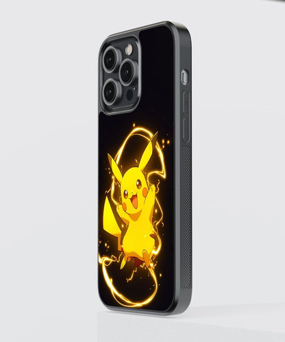 Pikachu Pokemon Cute Glass Case