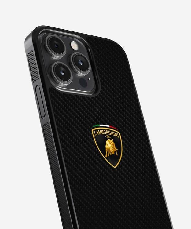 Lamborghini Logo Glass Case