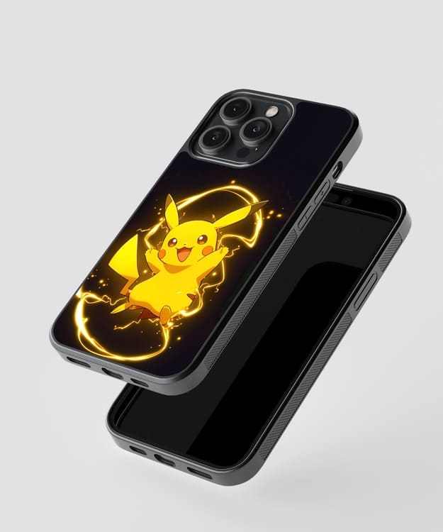 Pikachu Pokemon Cute Glass Case