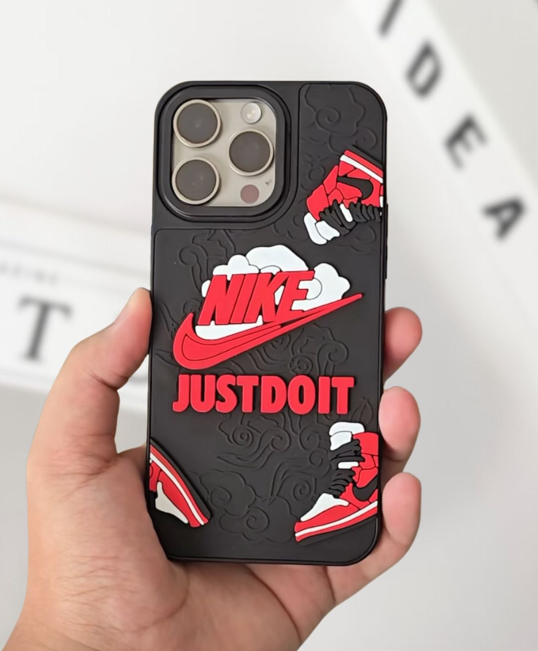 Nike X Jordan Just Do It - Premium 3D Astro Silicone Case