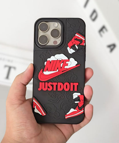 Nike X Jordan Just Do It - Premium 3D Astro Silicone Case