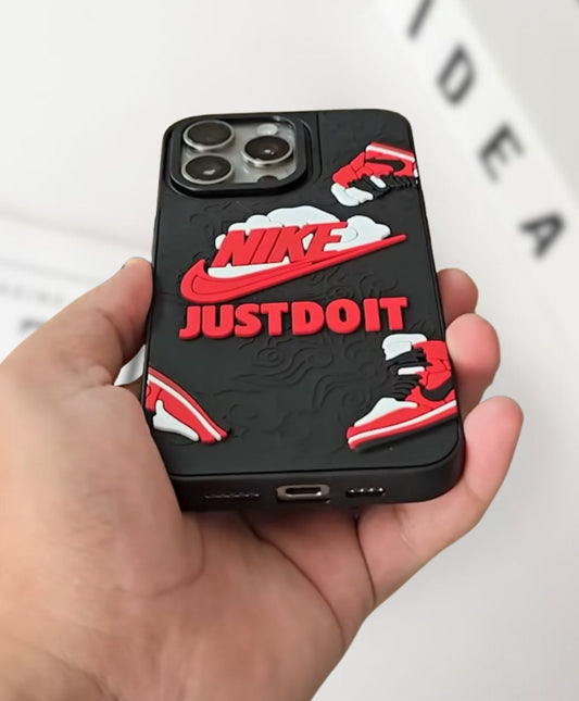 Nike X Jordan Just Do It - Premium 3D Astro Silicone Case