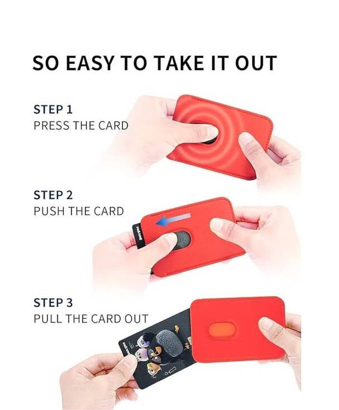 Magsafe Leather Wallet Magnetic Card Holder