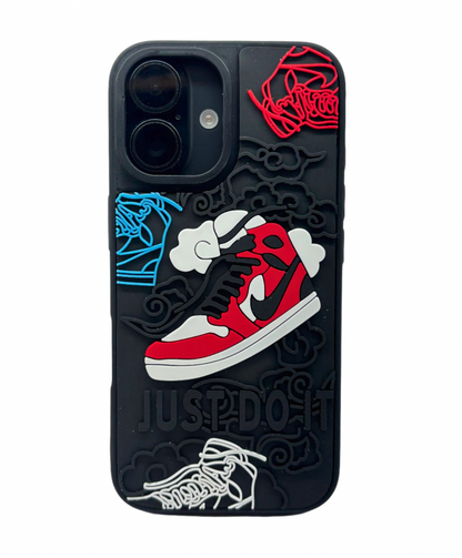 Nike X Jordan Just Do It - Premium 3D Astro Silicone Case