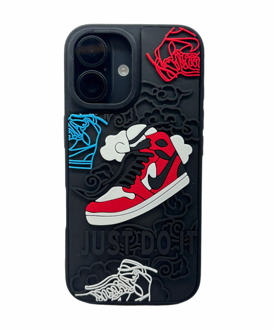 Nike X Jordan Just Do It - Premium 3D Astro Silicone Case