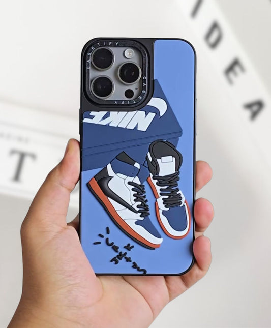 Travis Scott Jordan 1 - Premium 3D Silicone Astro Case