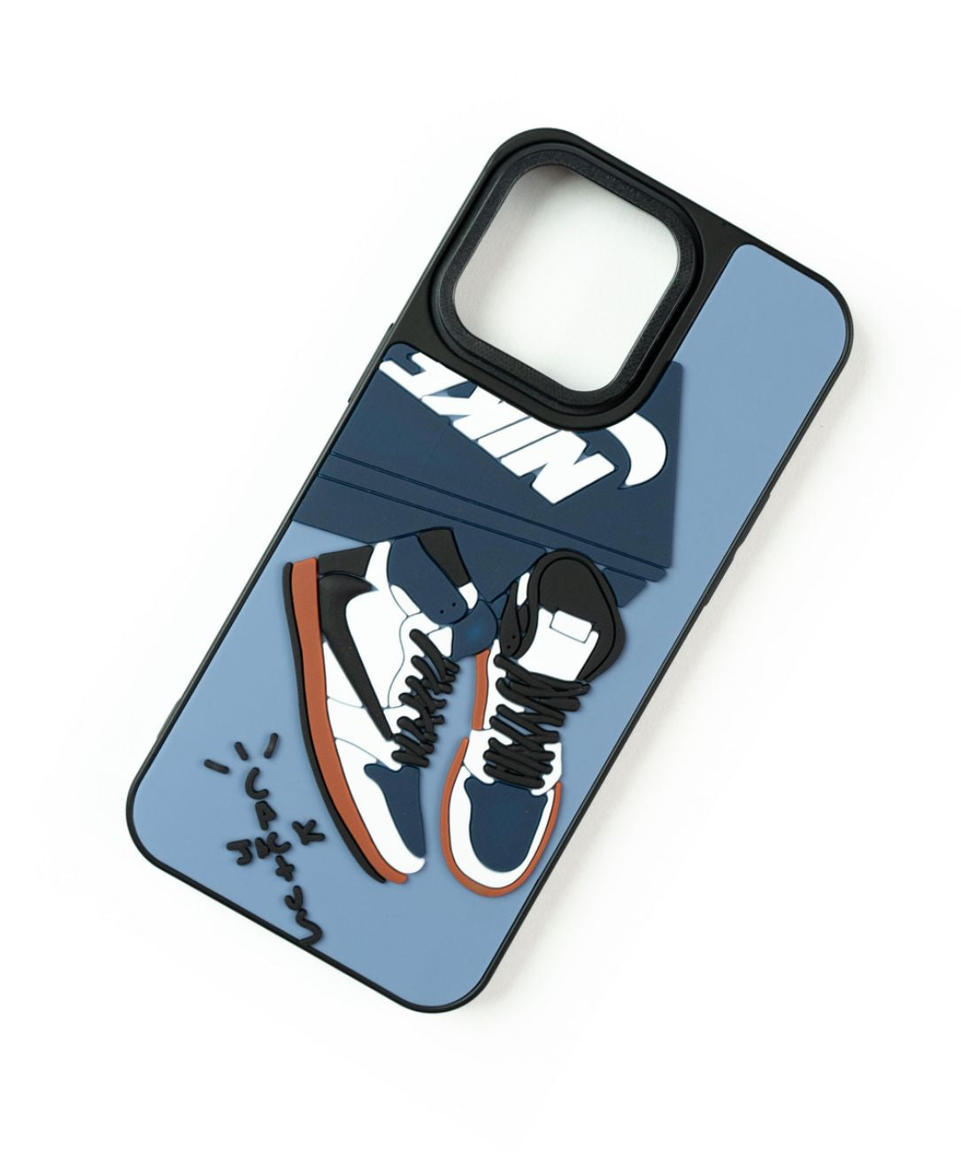 Travis Scott Jordan 1 - Premium 3D Silicone Astro Case