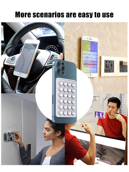 Silicone Sticky Grip Phone Holder – Multicolor