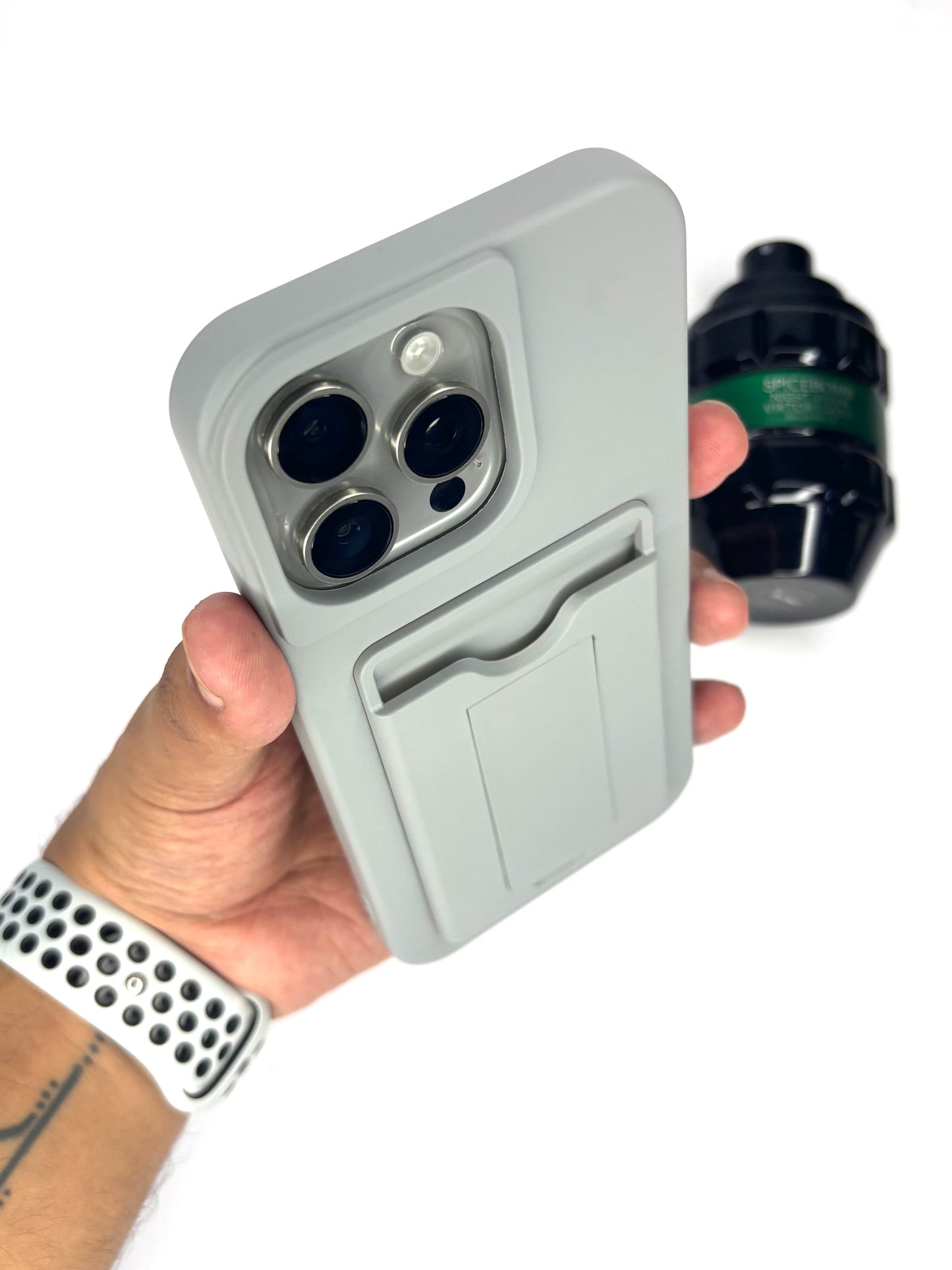 iPhone 3 in 1 Wallet and Stand Matte Finish Case