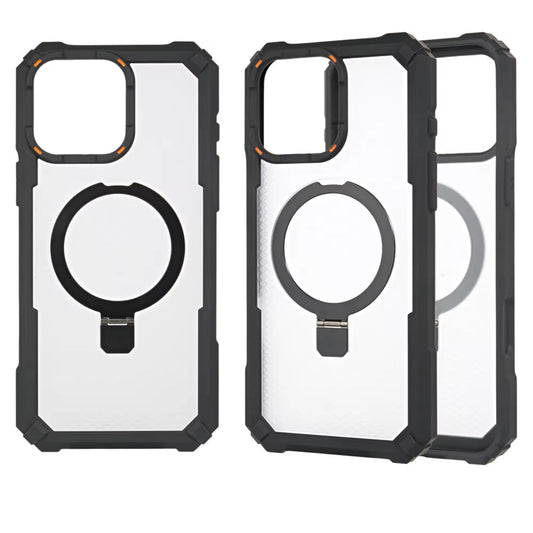 Magnetic Kickstand Armor Case with Drop Protection
