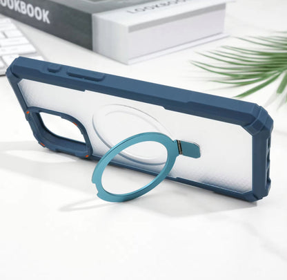 Magnetic Kickstand Armor Case with Drop Protection