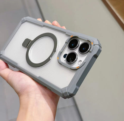 Magnetic Kickstand Armor Case with Drop Protection