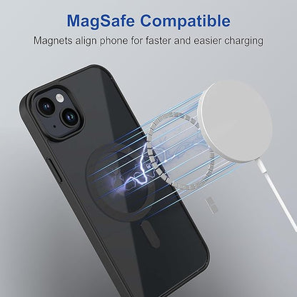 Black Transparent  MagSafe Case