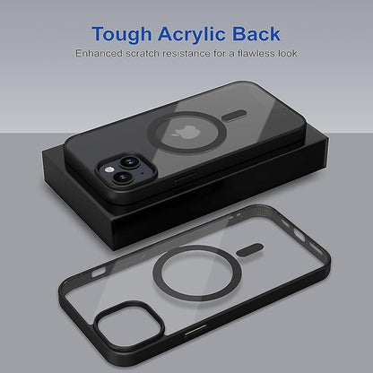 Black Transparent  MagSafe Case