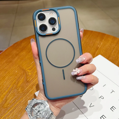 New Style Grid Pattern Magnetic Phone Case