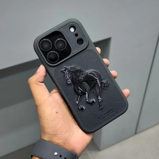 Premium 3D Embroidered Santa Barbara Polo Case