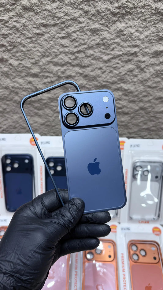 Metal Converter Kit for iPhone into iPhone 17 Pro Max | Flashlight Hide