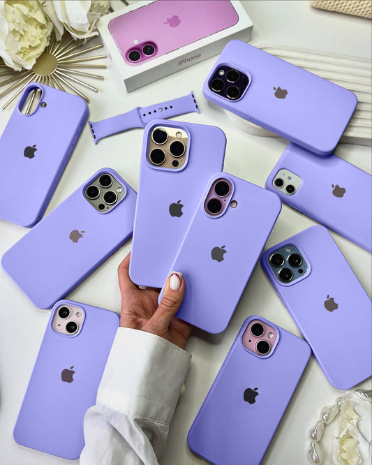 Solid Lavender Silicone Case