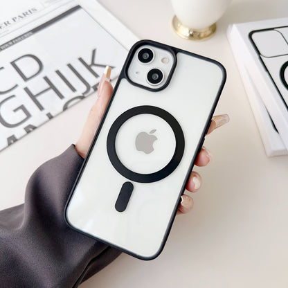 Black Transparent  MagSafe Case