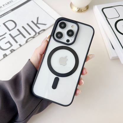 Black Transparent  MagSafe Case