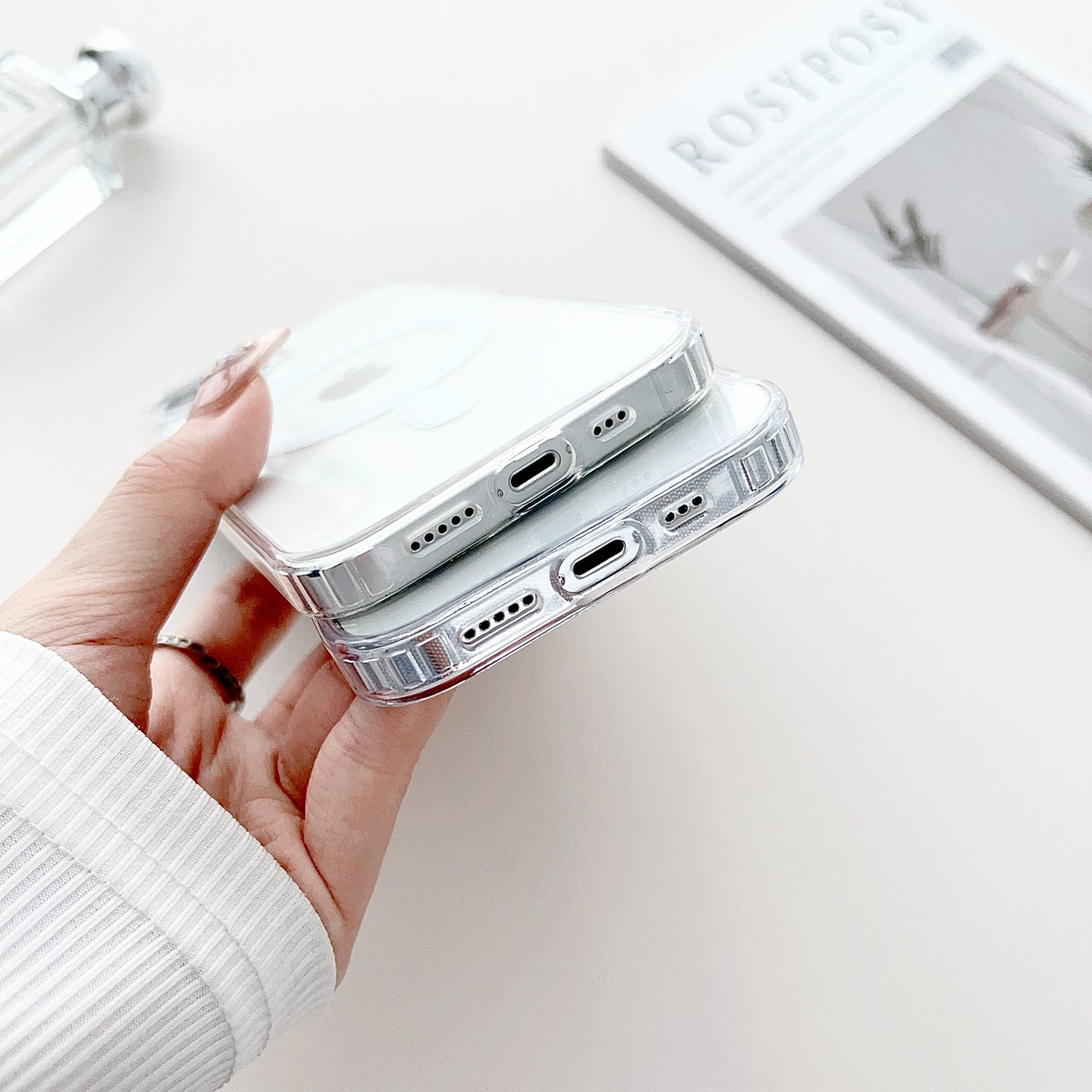 Anti-Yellow MagSafe Clear Case