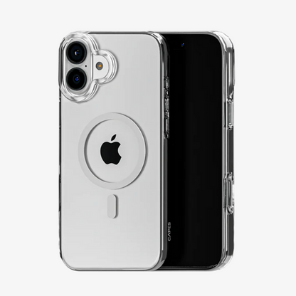 Anti-Yellow MagSafe Clear Case + Suction Grip