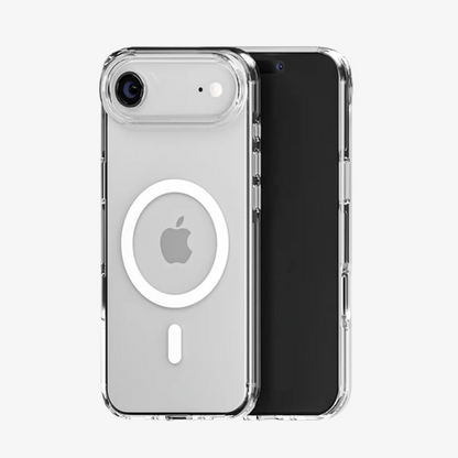 Anti-Yellow MagSafe Clear Case + Suction Grip