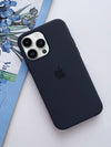 Solid Navy Blue Silicone Case