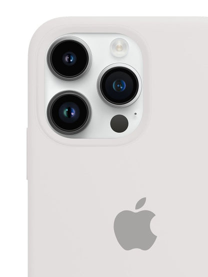 Solid White Silicone Case