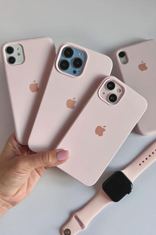 Solid Baby Pink Silicone Case