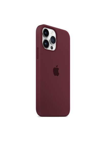 Solid Maroon Silicone Case